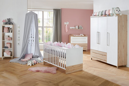 Babymöbel & Babyzimmerserien | Praktische Babymöbel mit Stil Babykleiderschrank, Isolde, Babyzimmer | Baby regale