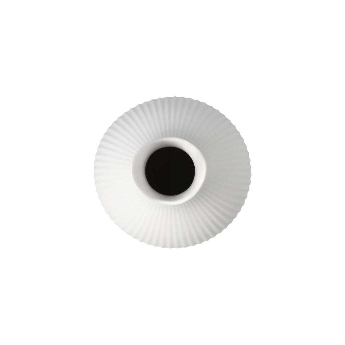 VASE Studio 8 Pure Raindrop weiß 15 cm - Weiß, Keramik (15cm) - Goebel