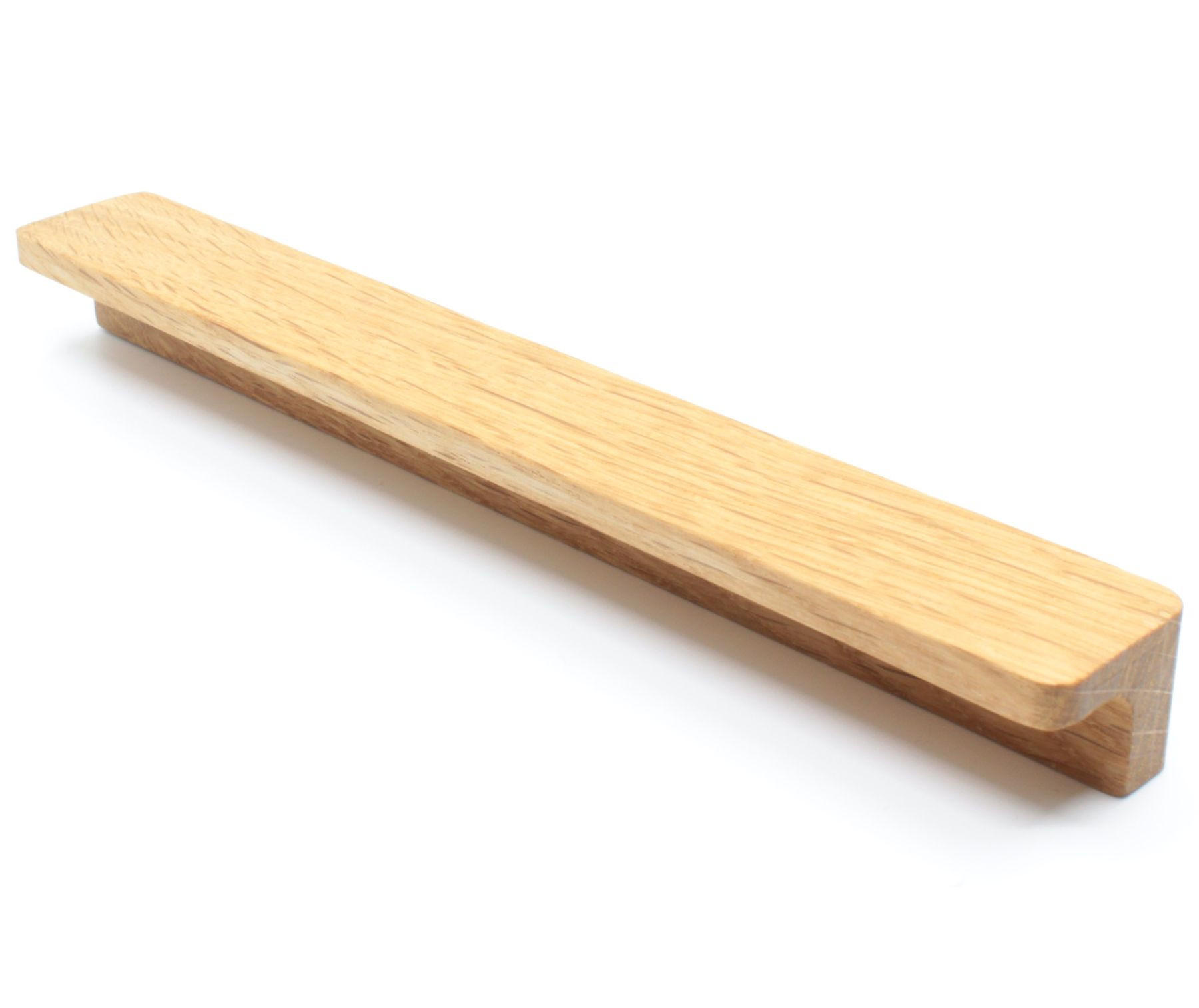 MÖBELGRIFF BA 550mm Griffleiste natur Eiche massiv Griffe Möbel Küchengriff - Eichefarben, Holz (2.5/2/57.2cm)