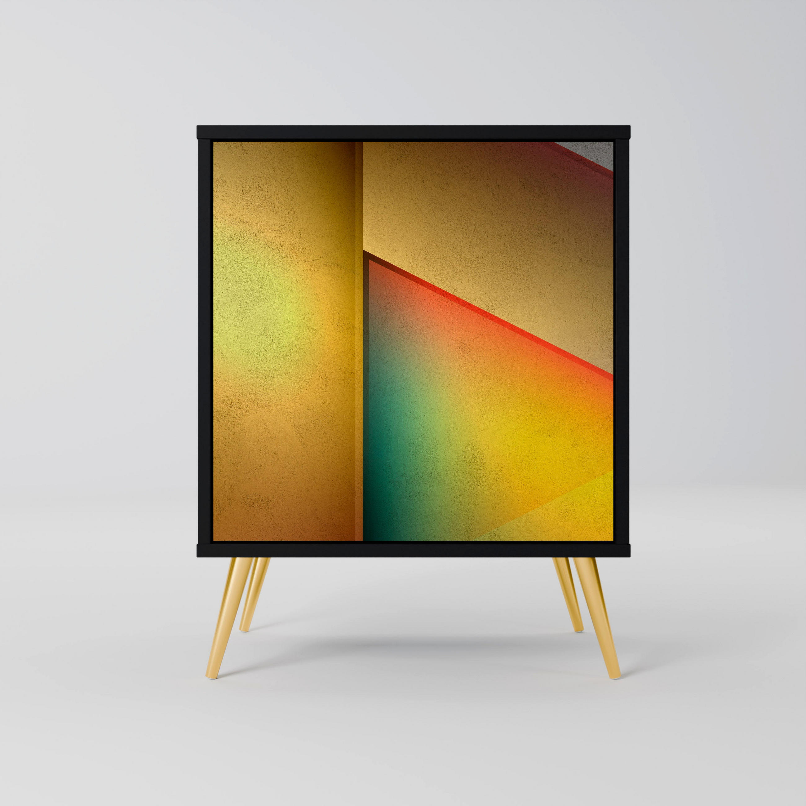 SpaceRebels Sideboard Schwarz 57.5x75.5x42 cm