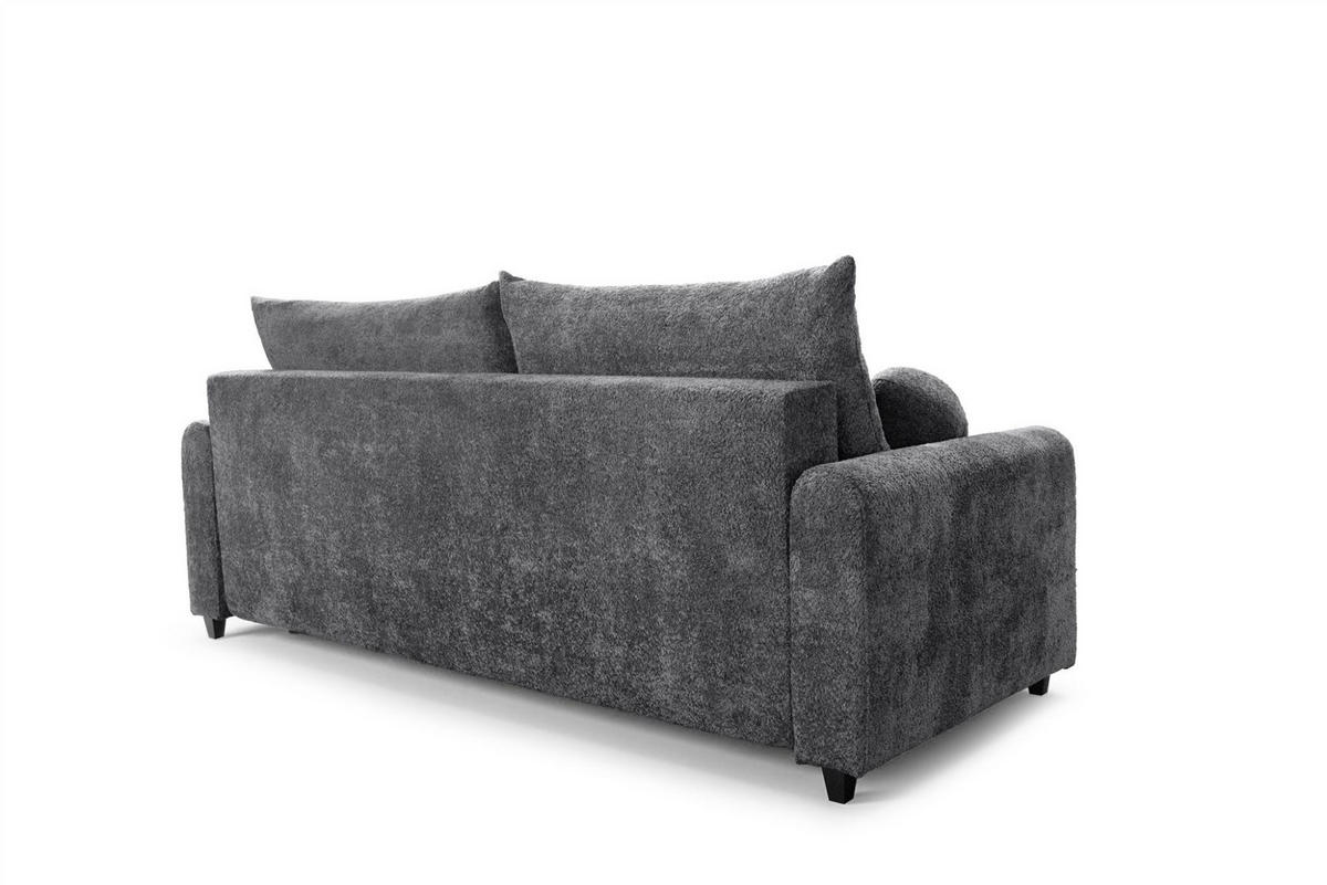 SCHLAFSOFA Giana - Grau, Holzwerkstoff/Textil (230/100/100cm) - Fun Möbel