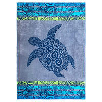 STRANDTUCH Frottee Velours Jacquard Camada 140x180 400g/m² - Grau, Textil (140/180cm) - LE COMPTOIR DE LA PLAGE