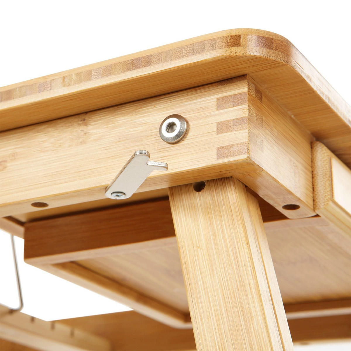 LAPTOPTISCH - Eukalyptusholzfarben, Holz (55/5.3/35cm) - Hansiro