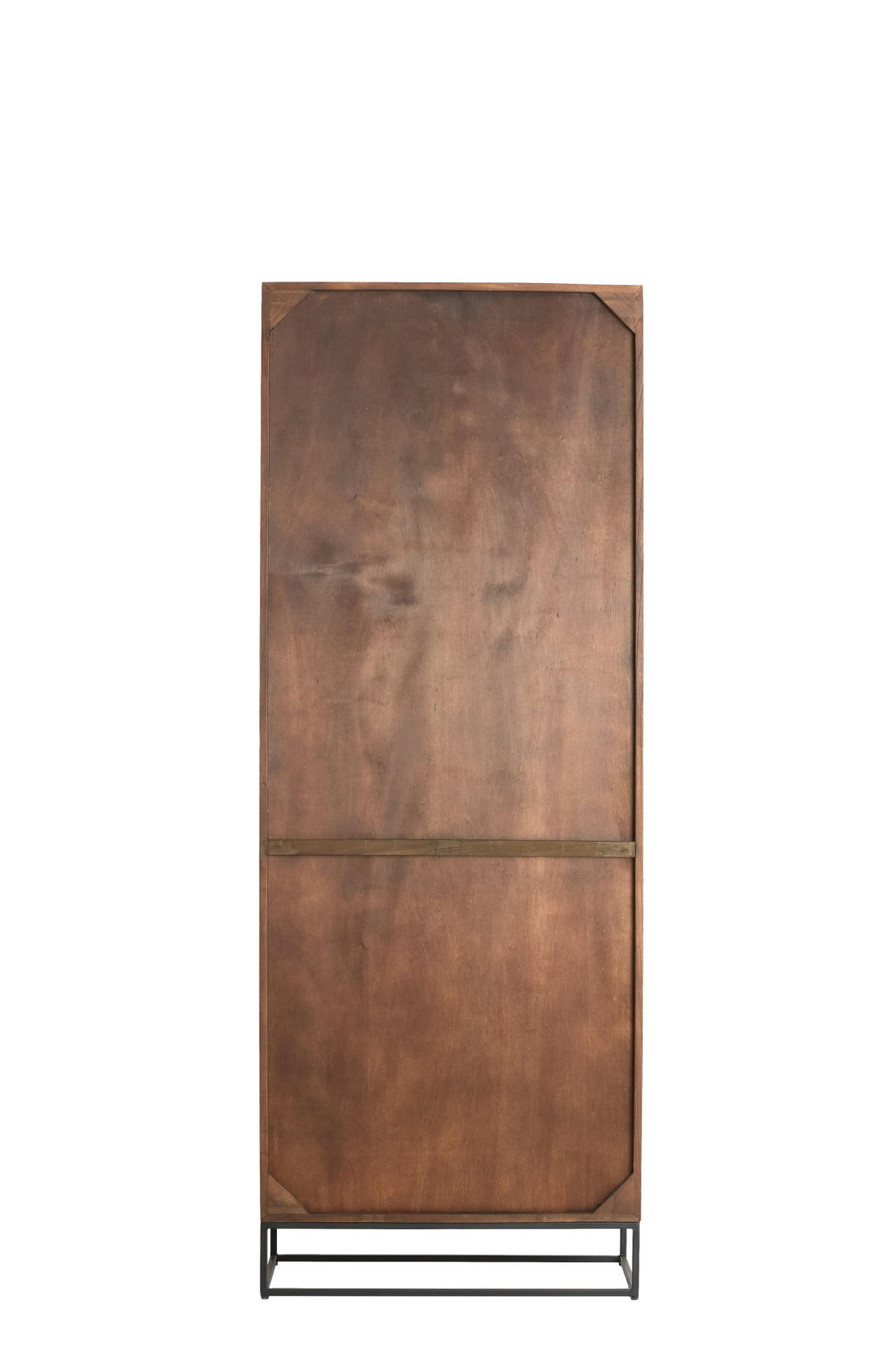 SCHRANK Lilian Braun 75/40/200 cm - Braun, Metall (40/200/75cm) - Light & Living