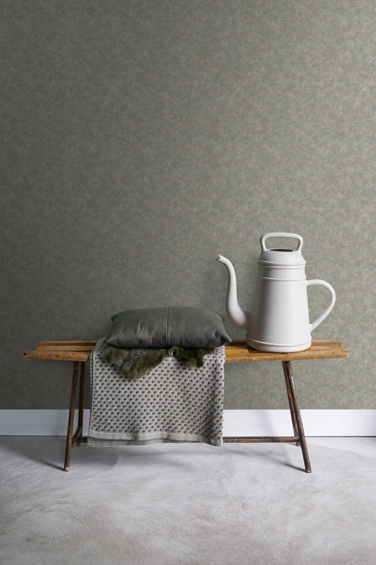 TAPETE Uni 53 cm x 10.05 m - Braun, Papier (53/1000cm) - ESTAhome
