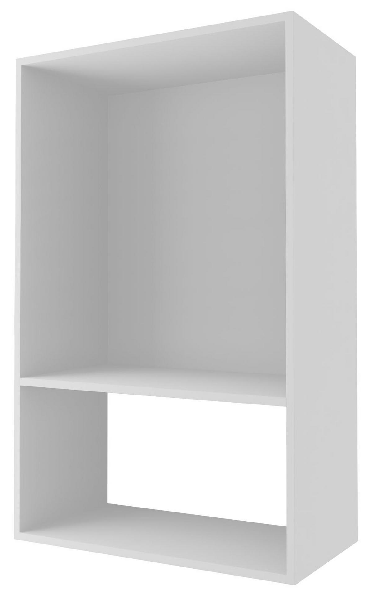 MIKROWELLENUMBAUSCHRANK Brerra W4MK/60 Weiß / RAL 1019 graubeige Matt 60 /32,5 / 96cm - Graubraun/Weiß, Holz/Holzwerkstoff (60/96/32.5cm) - Feldmann-Wohnen