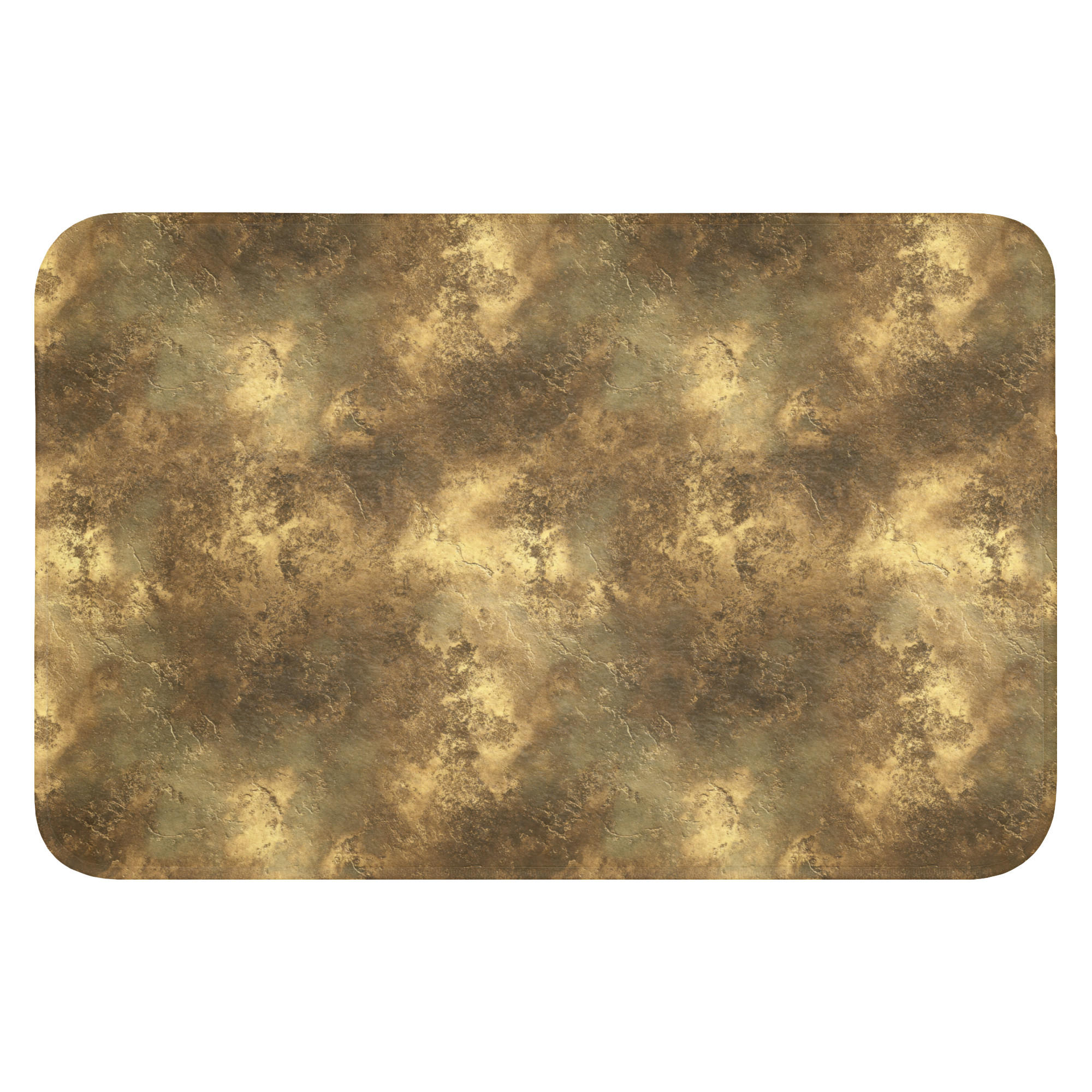 OnlyWow KOUPELNOVÁ PŘEDLOŽKA Antique - metalický vzhled - Gold 60x40 cm