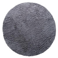 HOCHFLORTEPPICH 200/200 cm Silky 591 - Grau, Kunststoff (200/200cm) - Paco Home