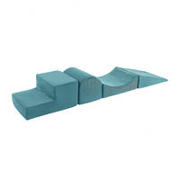 SPIELPLATZ – 4 Elemente – Ästhetik - Blau, Textil (250/45/30cm)
