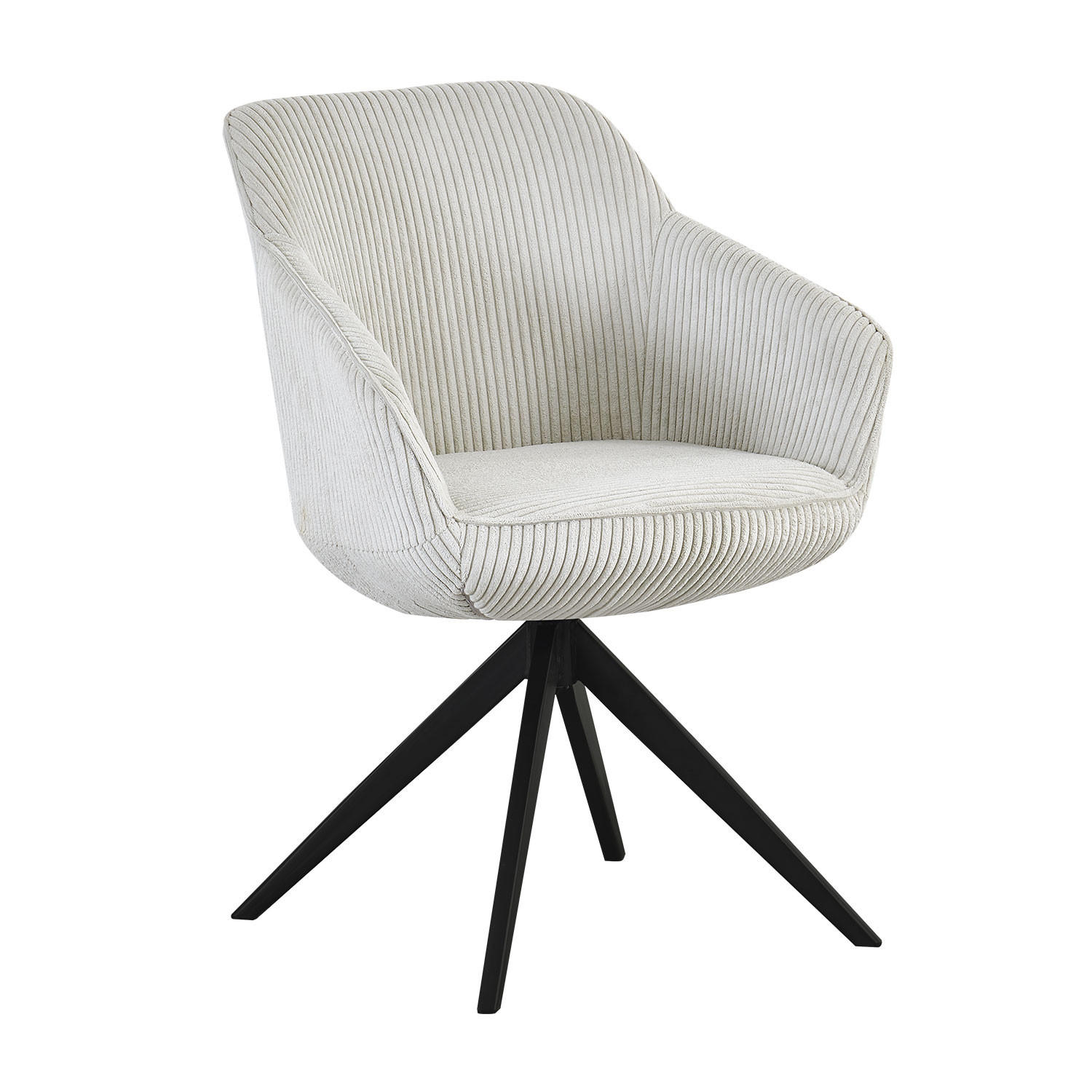 ARMLEHNSTUHL ARVIT Hellgrau - Hellgrau, Metall (58/81/61cm) - B&D Home