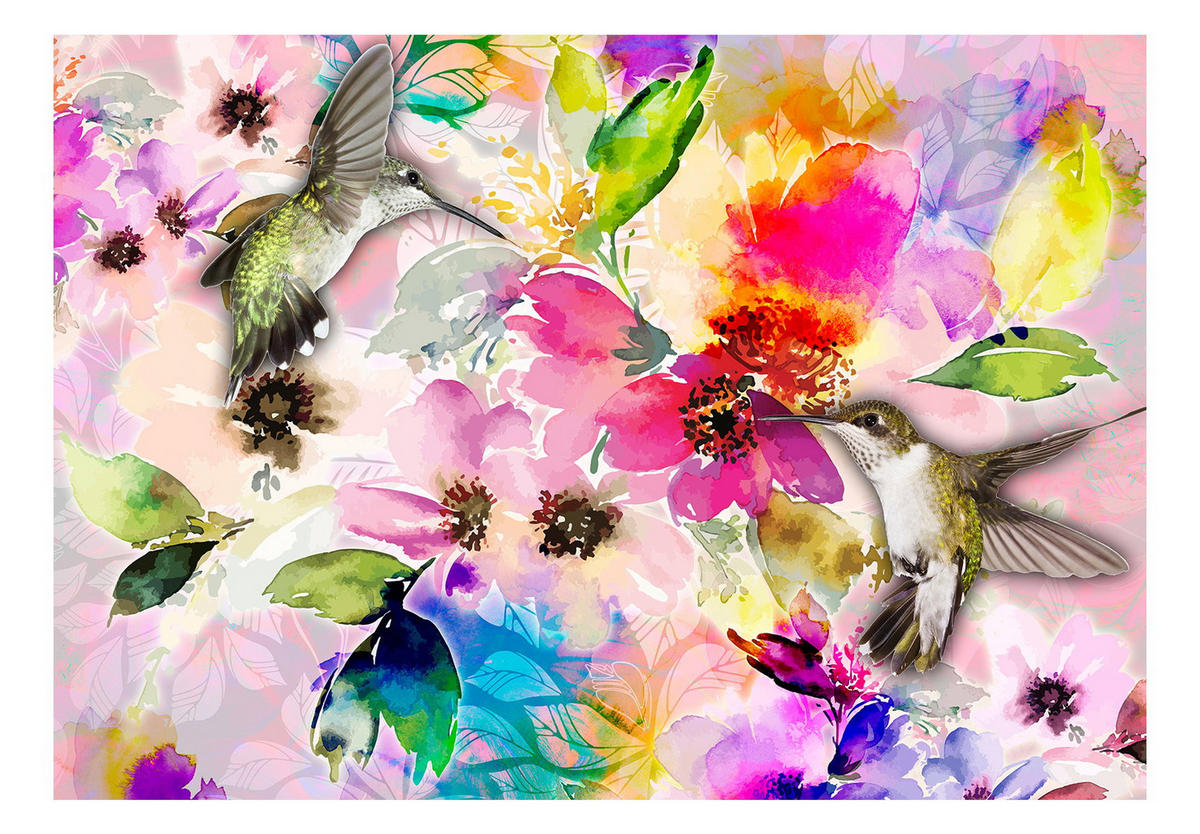 SELBSTKLEBENDE FOTOTAPETE 147/105 cm - Multicolor, Kunststoff/Textil (147/1cm) - KUNSTLOFT