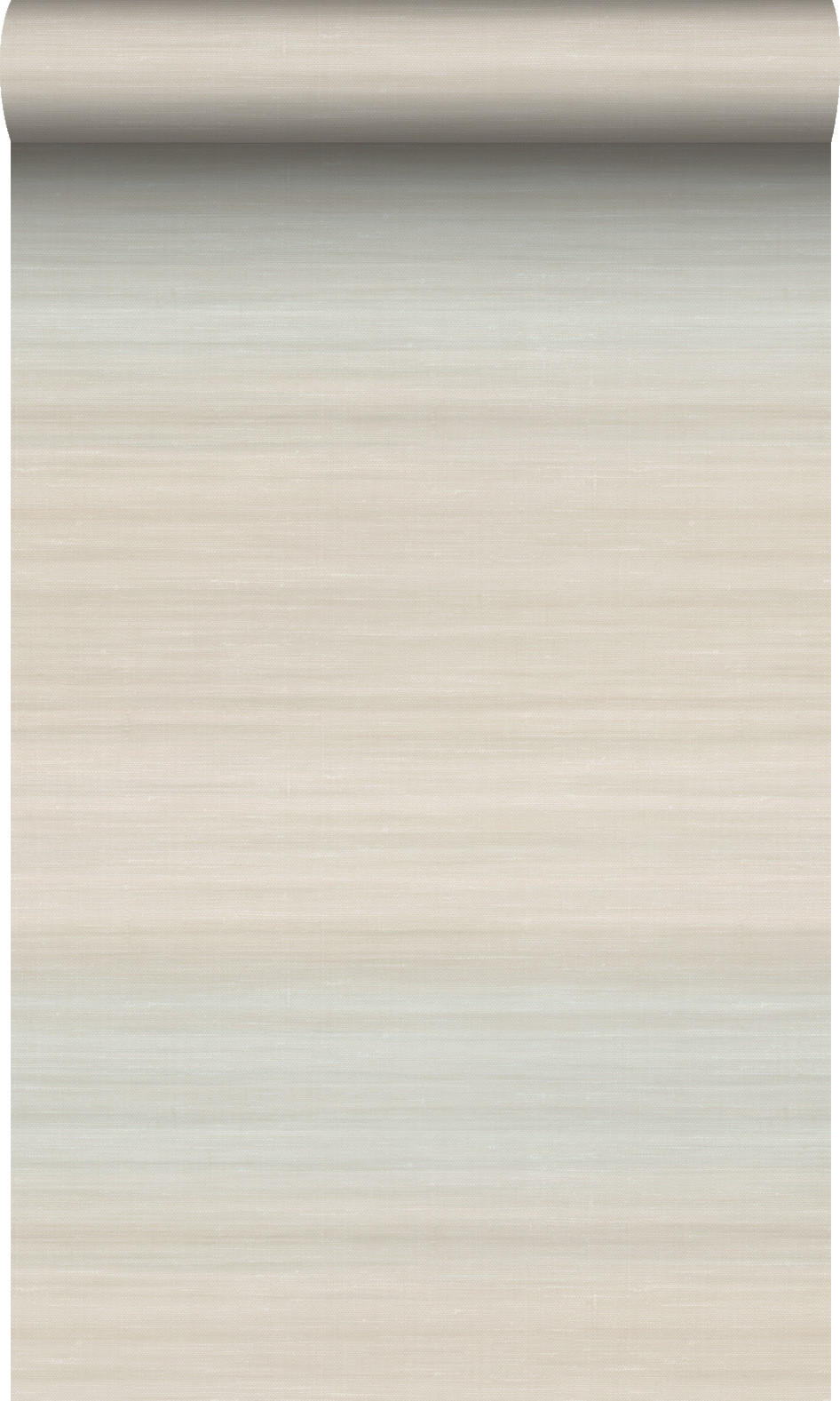 TAPETE Gewebeoptik mit Farbverlauf 53 cm x 10.05 m - Beige, Papier (53/1000cm) - Origin Wallcoverings
