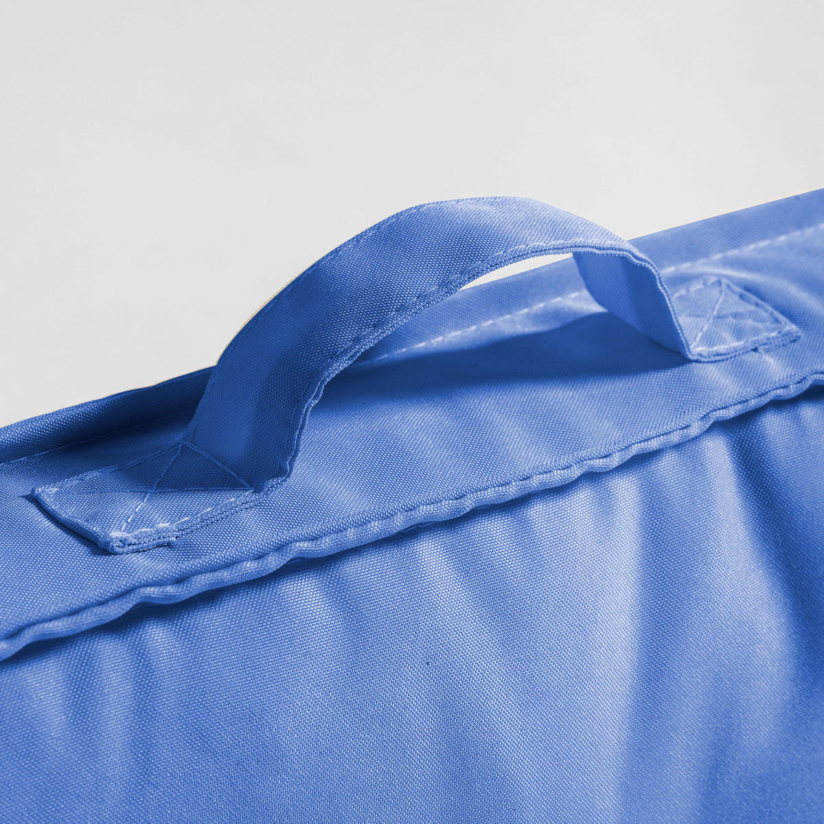 GARTEN-LOUNGESOFA aus Paletten, inkl. Sitzkissen, Blau - Blau, Holz (60/80/60cm) - Oviala