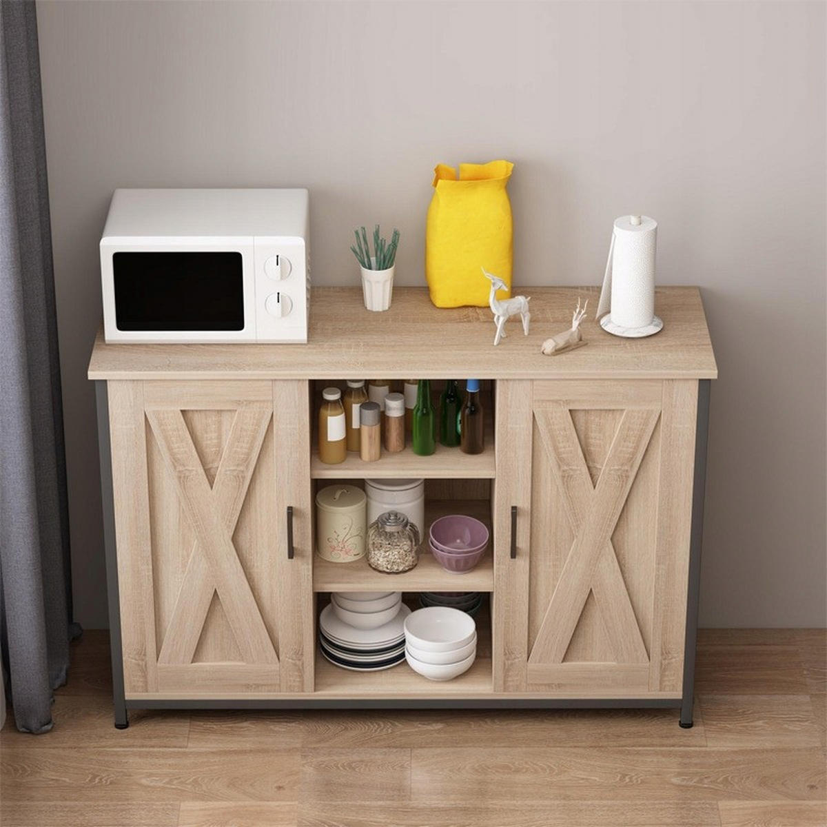 KOMMODE, braun 100/70/35 cm - Braun, Holzwerkstoff (100/70/35cm)