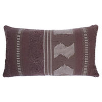 DEKOKISSEN Crafty kastanienbraun 35x60 - Rostfarben/Braun, Textil (60/35/12cm) - Malagoon