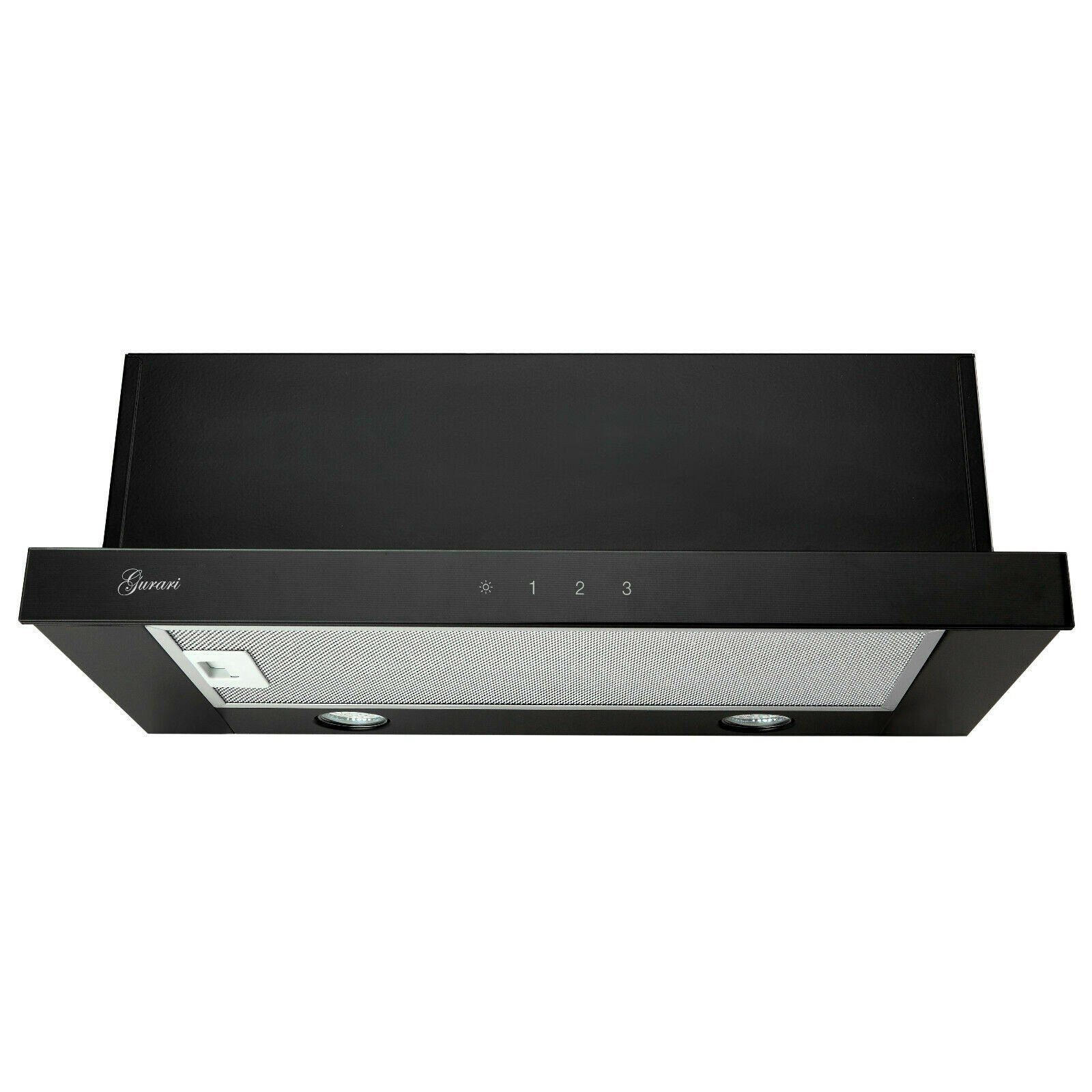 Gurari Dunstabzugshaube Schwarz 60x25x30 cm
