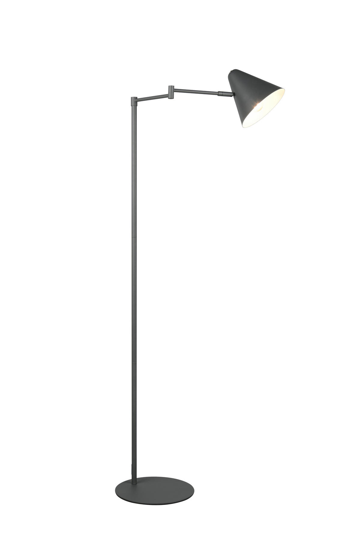 STEHLAMPE COSIMA - Anthrazit - 15/15/126.5 cm - Anthrazit, Metall (52.5/52.5/126.5cm) - Trio Leuchten
