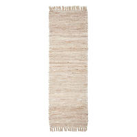 TEPPICHLÄUFER Horizon gemustert 66/200 cm - Naturfarben, Textil (66/200cm) - Homescapes