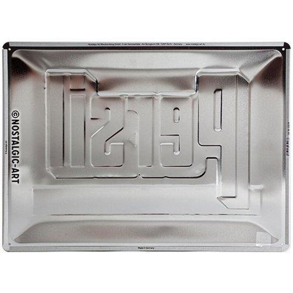 BLECHSCHILD 30/40 cm Persil Für alle Wäsche - Multicolor, Metall (40/30/0.2cm) - Nostalgic-Art