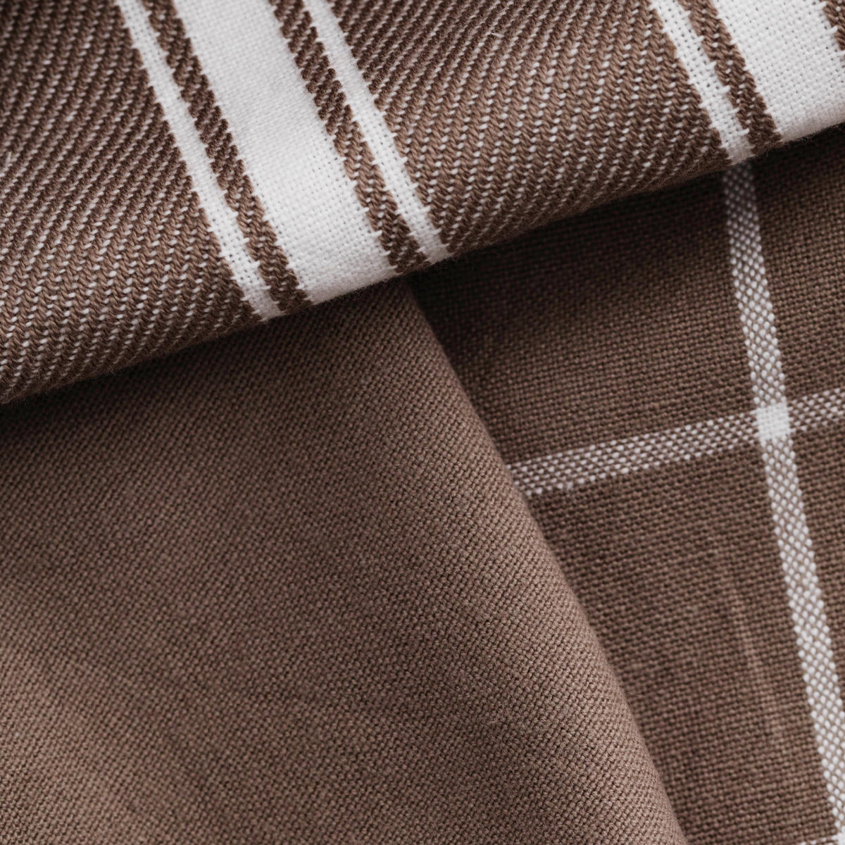 GESCHIRRTUCH-SET Trio - Beige, Textil (40/60cm) - home&you