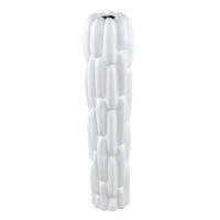 VASE Seanis Weiß 17/17/71cm - Weiß, Keramik (71cm) - PTMD Collection