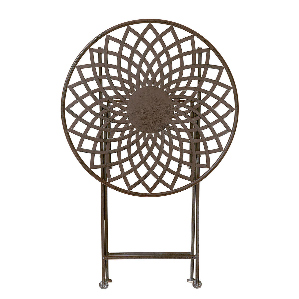 GARTENMÖBEL-SET (3-teilig) Mandala Garden - Braun, Metall - Butlers