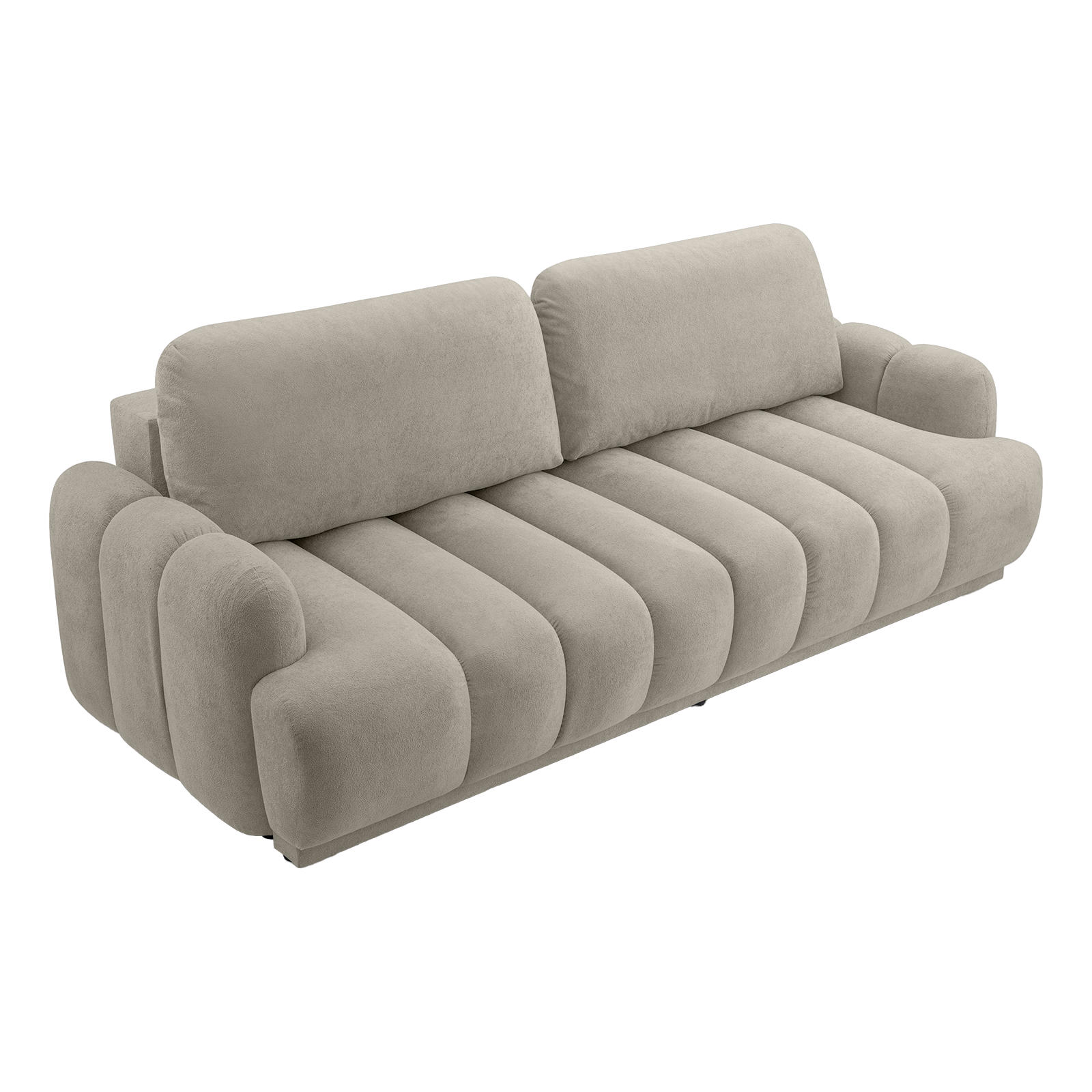 SOFA MAVANTI s rozkládací funkcí, béžová - béžová, textil (230/94/105cm) - Fedve