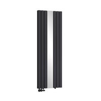 HEIZKÖRPER Flachheizkörper mit Spiegel Anthrazit 180/60,8 cm - Anthrazit, Metall (61/180/5cm) - EMKE