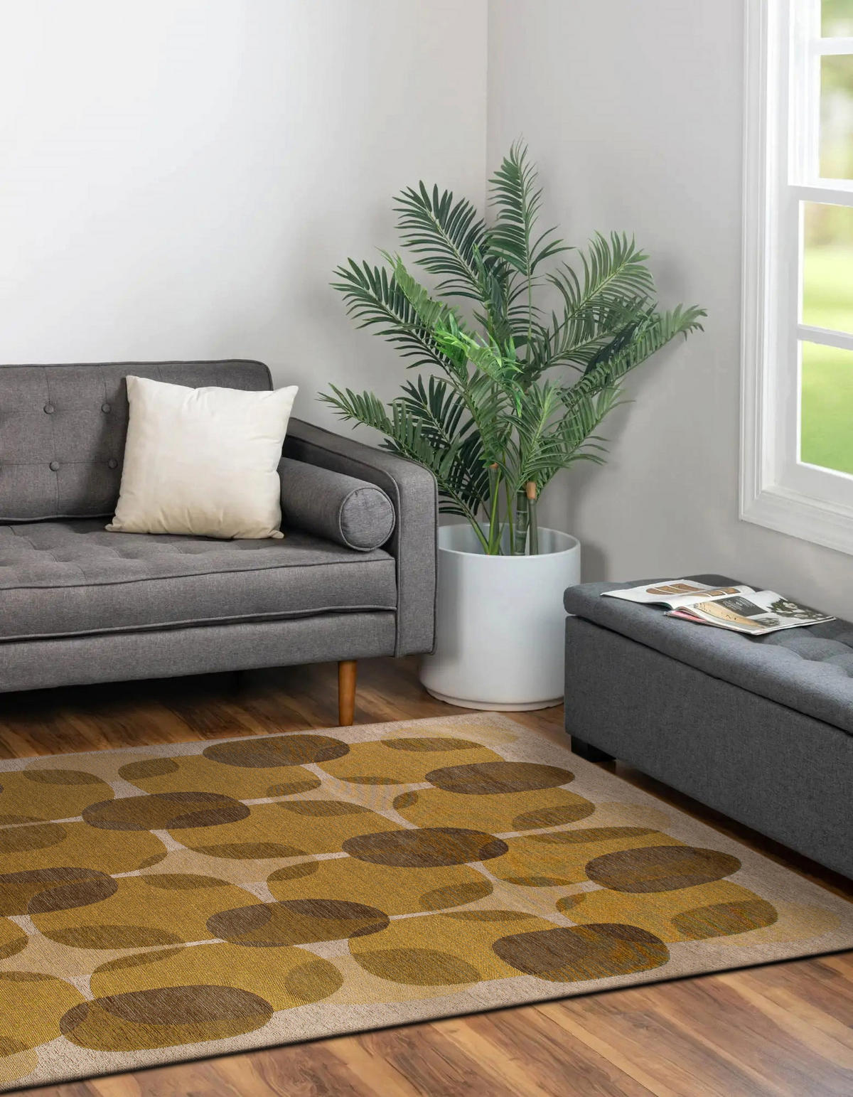 TEPPICH modern Flachgewebe BLACK SPICE Braun 240 x 340 cm - Braun, Textil (240/340cm) - Novatrend