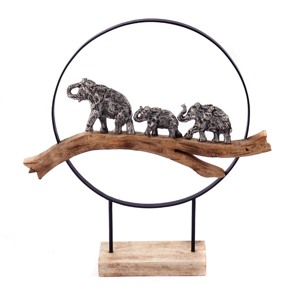 Thumbnail - Creedwood Skulptur, Natur, Holz, 50x55x10 cm, Dekoration, Skulpturen & Dekoobjekte, Skulpturen