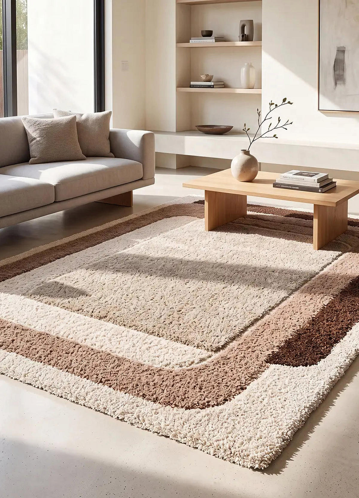 KINDERTEPPICH Beige / Rosa Ember 120/170 cm - Beige, Naturmaterialien/Textil (120/170cm) - Atticgo