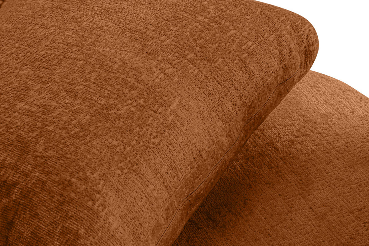DREHSESSEL RAGGI 360° Drehfunktion mit inklusive dekorativem Kissen, Rot - Rot, Textil (92/75/94cm) - KONSIMO®