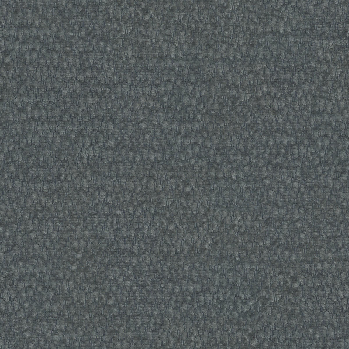 TAGESBETT Lenny mit Rückenlehne und großem Bettkasten aus Grau Chenille-Stoff - Schwarz/Grau, Holz/Kunststoff (90/200cm) - S-Style Möbel