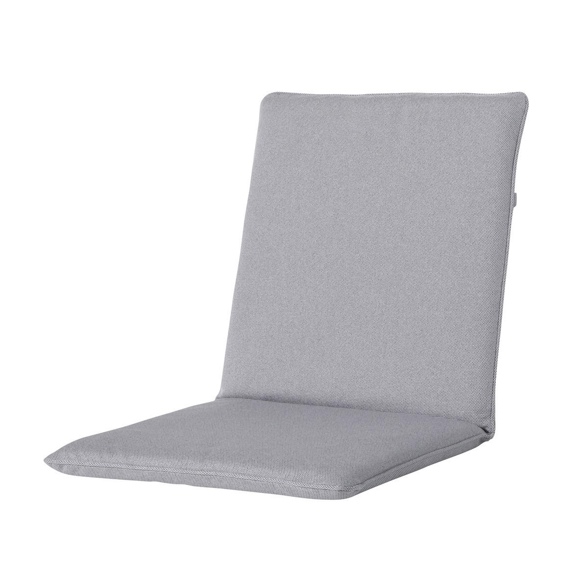 GARTENSTUHLKISSEN Manchester 97/49 cm 4er-Set - Hellgrau, Textil (49/6/97cm) - Madison