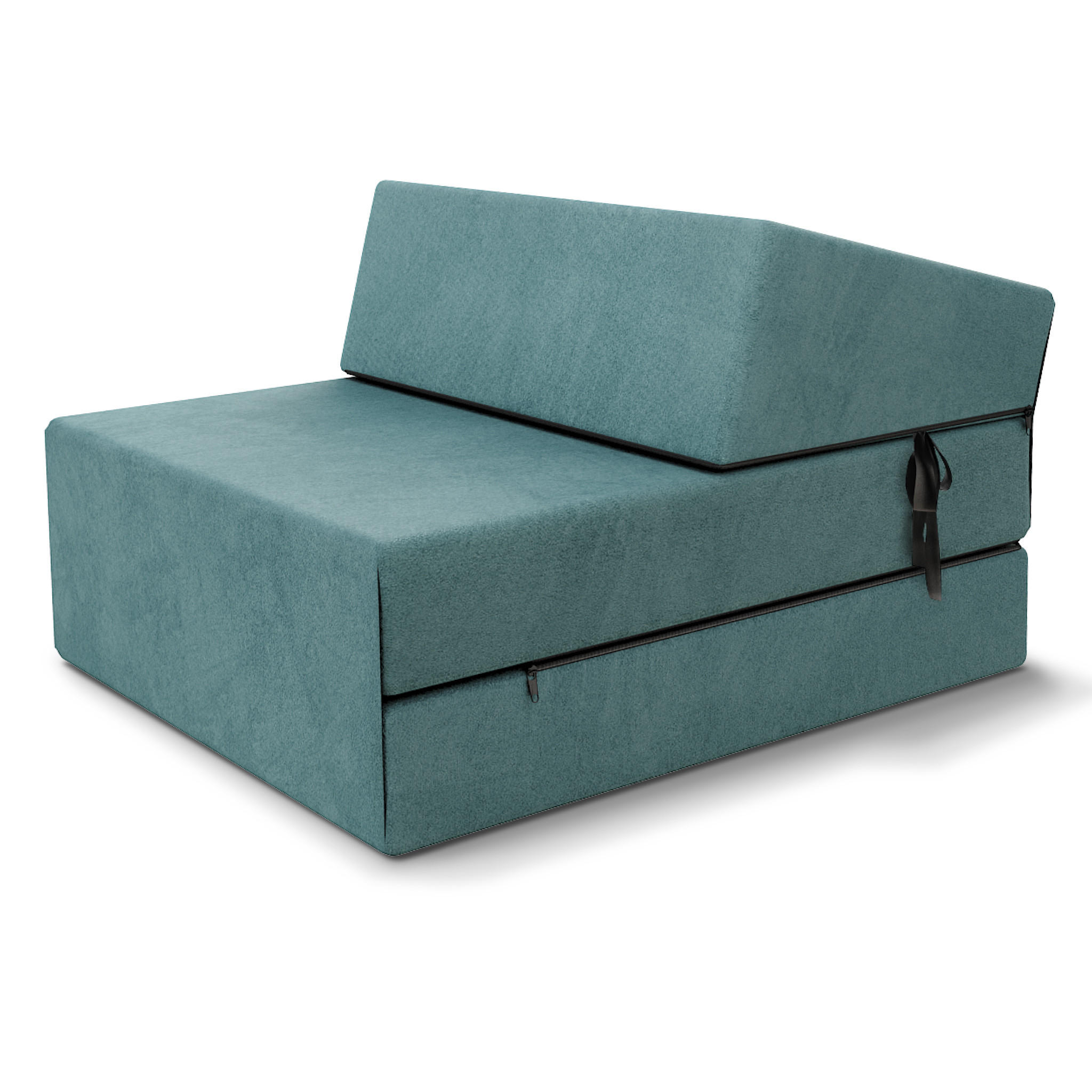 KLAPPMATRATZE SUZI - Türkis, Textil (70/200cm) - FDM