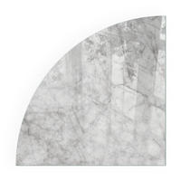 GLASPLATTE für Kamin 100x100 cm - Grau, Glas (100/100/0.4cm) - TULUP