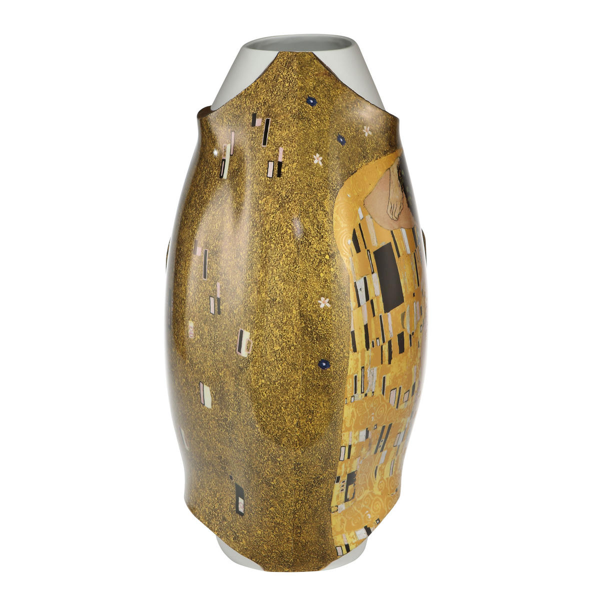 VASE Gustav Klimt - Der Kuss, Porzellan, Bunt, 46 cm - Multicolor, Keramik (46cm) - Goebel