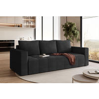 SITZSOFA Grafit LAG Mit Schlaffunktion - Graphitfarben, Textil (233/90/94cm) - Sepro Meble