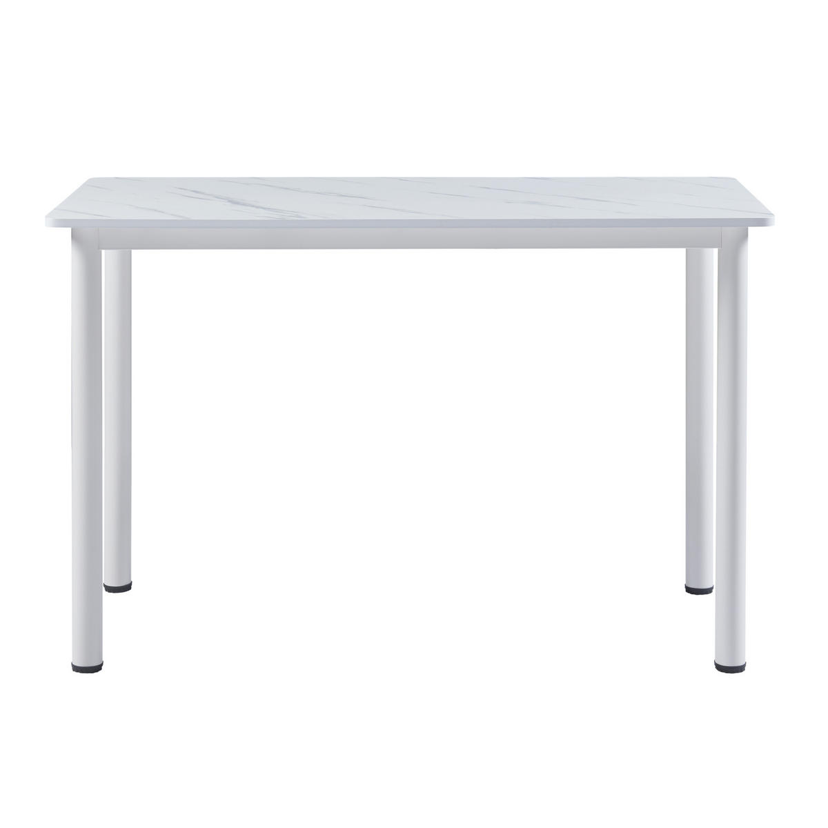ESSTISCH Tammela - Creme/Weiß, Holzwerkstoff/Metall (120/60/75cm) - [en.casa]