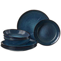 TAFELSERVICE Milla blau 8er Set - Blau, Keramik (1/1/1cm) - Ritzenhoff Breker