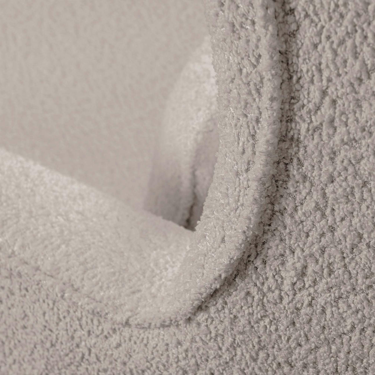 OHRENSESSEL STRALIS inklusive dekorativem Kissen, Beige - Beige/Braun, Textil (82/108/80cm) - KONSIMO®