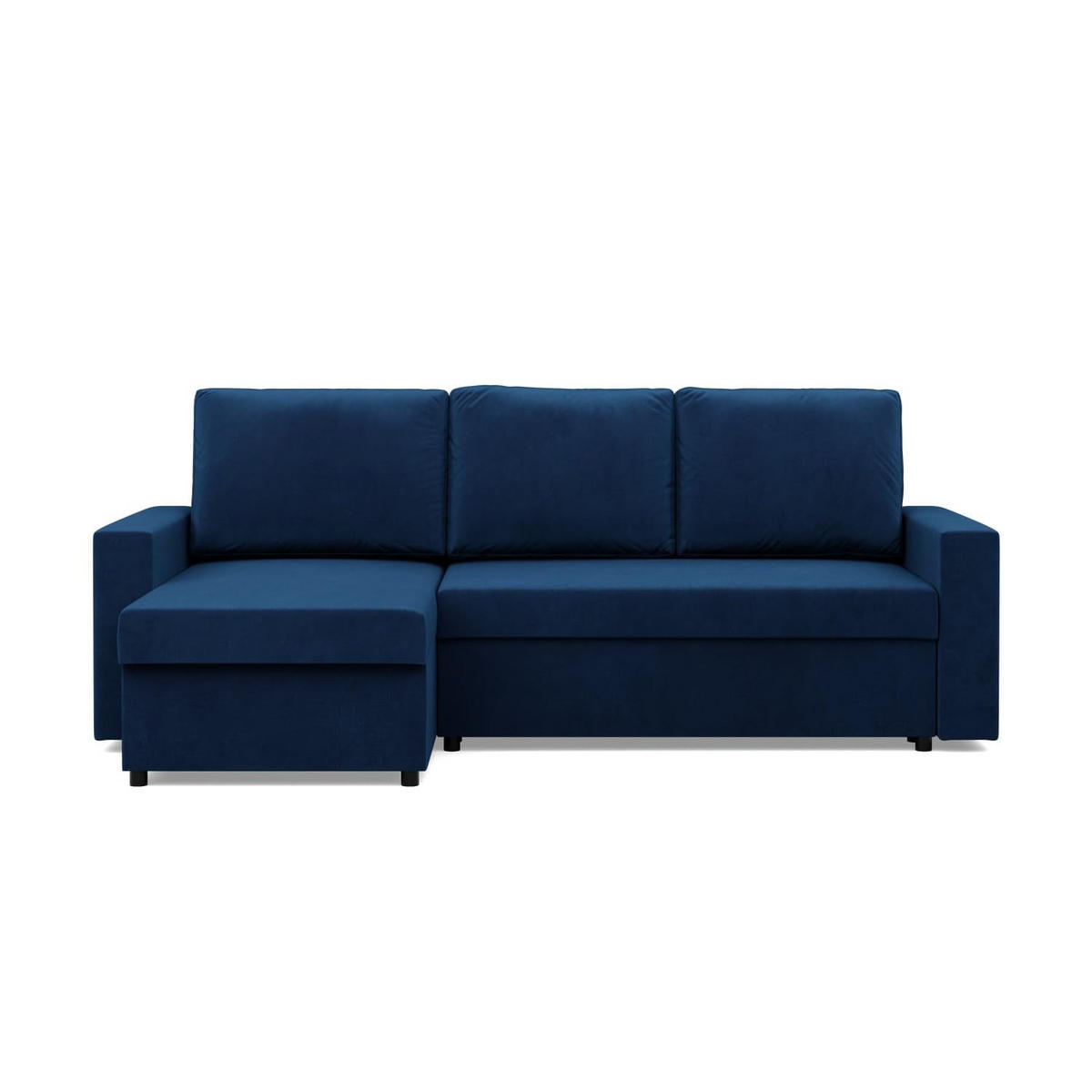 ECKSOFA MIT SCHLAFFUNKTION NEO, Dunkelblau - Blau, Textil (231/140cm) - Mebligo