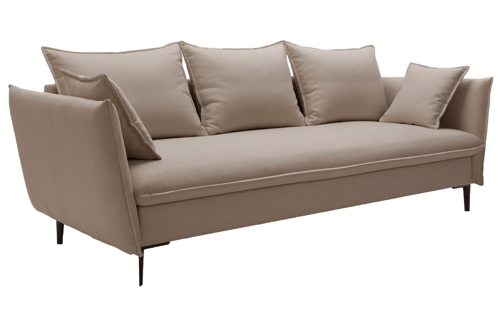 Emporius Sofa Beige 237x90x105 cm