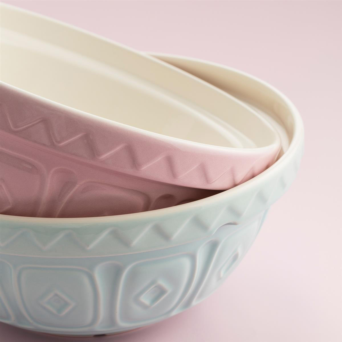 RÜHRSCHÜSSEL, rosa, 2 Liter, Ø 24 cm - Rosa, Keramik (24/10.8cm) - Mason Cash