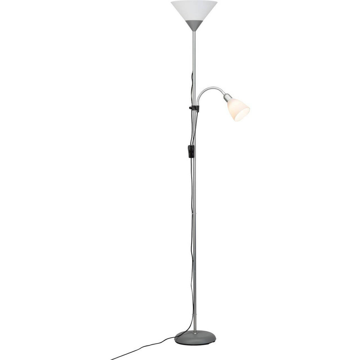 DECKENFLUTER Spari G98811/05 - Silberfarben, Metall (41/25/180cm) - Brilliant