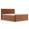BOXSPRINGBETT Toma Kupferfarbe 180/200 cm - Schwarz/Kupferfarben, Holz/Holzwerkstoff (180/200cm) - Maison de Reve