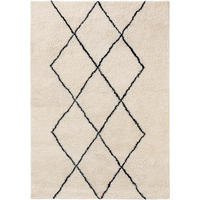 WOLLTEPPICH Berber Cream 160x230 cm - Creme, Textil (160/230cm) - benuta Pure