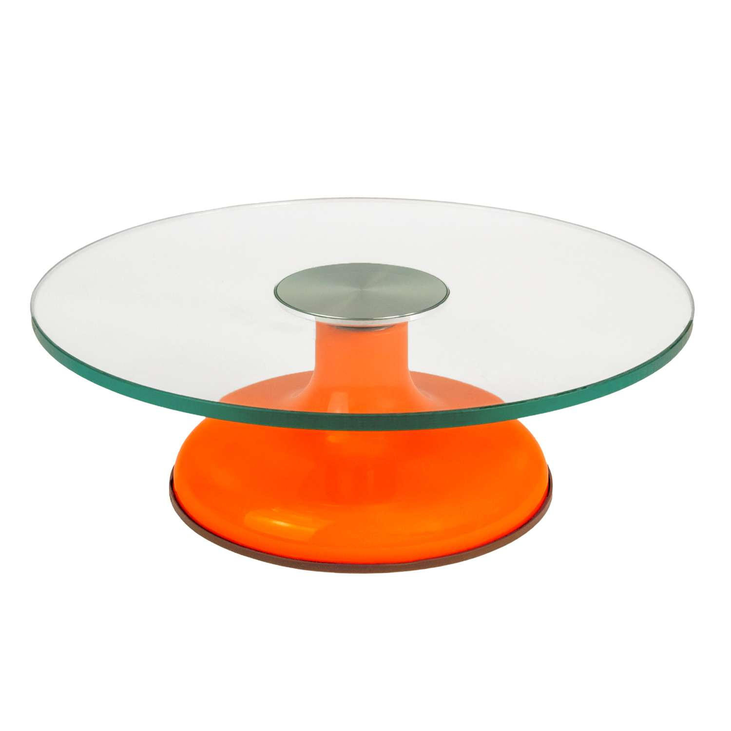 KUCHENPLATTE - Orange, Glas (30/10/30cm) - Intirilife