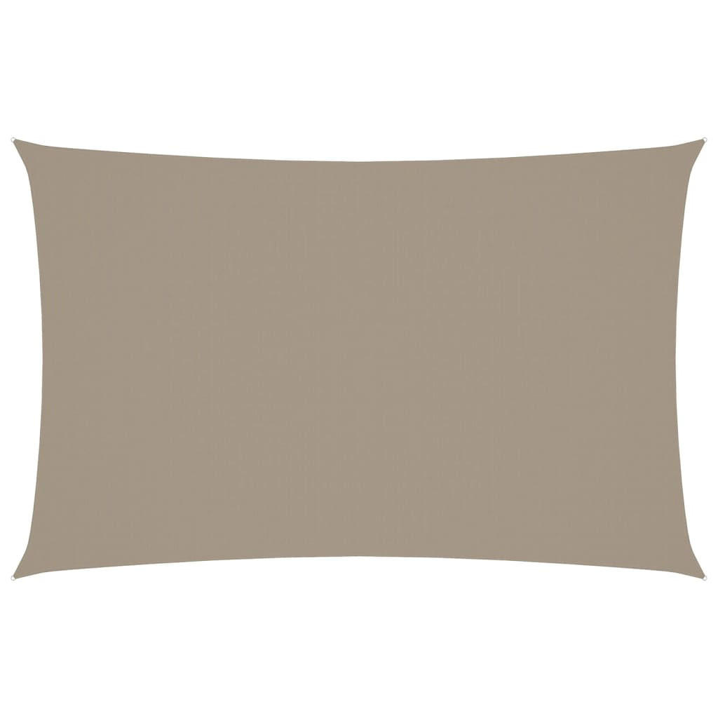 vidaXL Sonnensegel Taupe 400x700 cm
