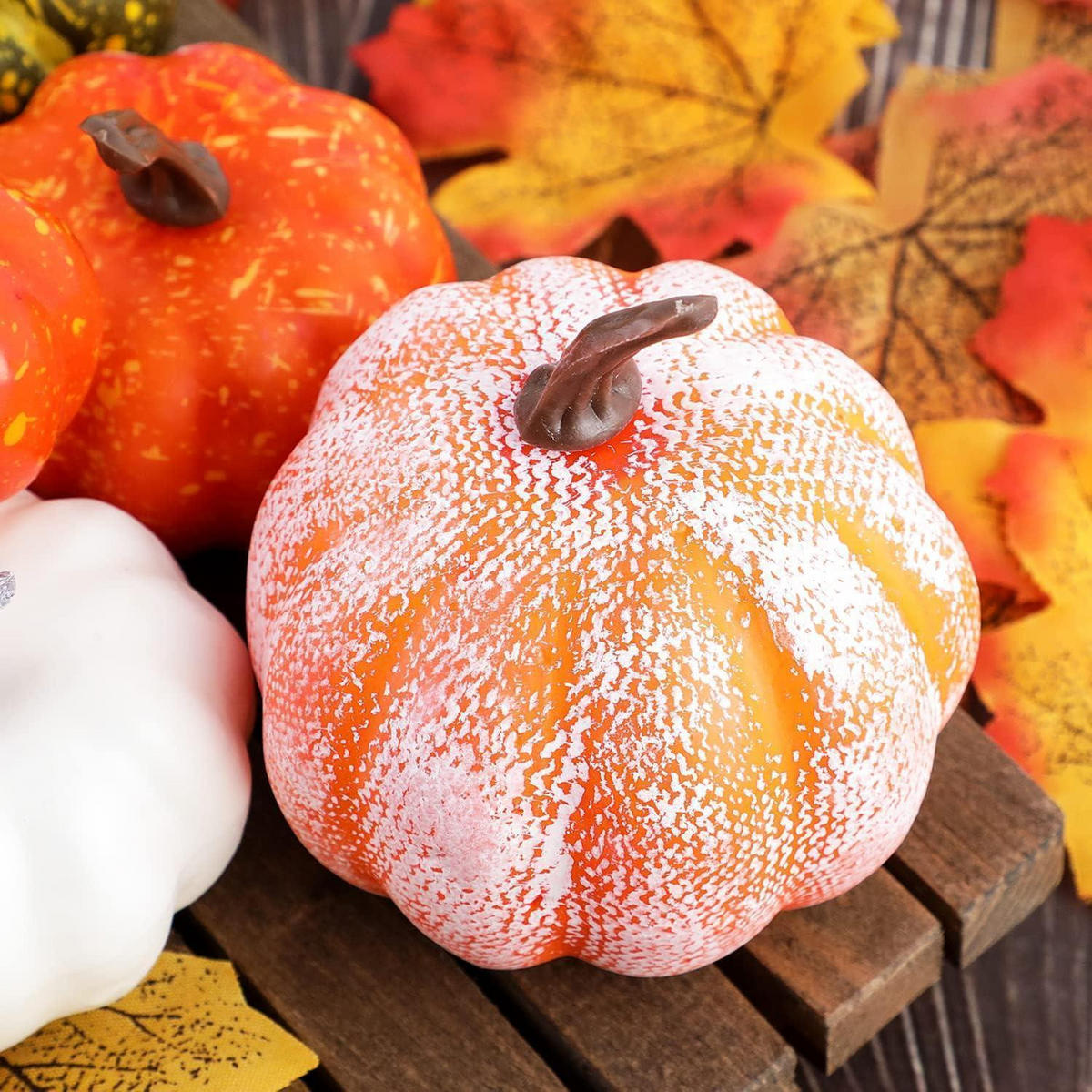 DEKO-SET Herbst 102-teiliges Set - Multicolor, Kunststoff (10cm)